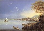 Louis Bleuler Seen city of Neuchatel china oil painting reproduction